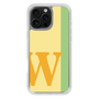 Slim Protection Case［ オリジナル - initial color line - W yellow ］