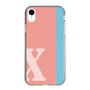 Slim Protection Case［ Original - initial color line - X pink ］