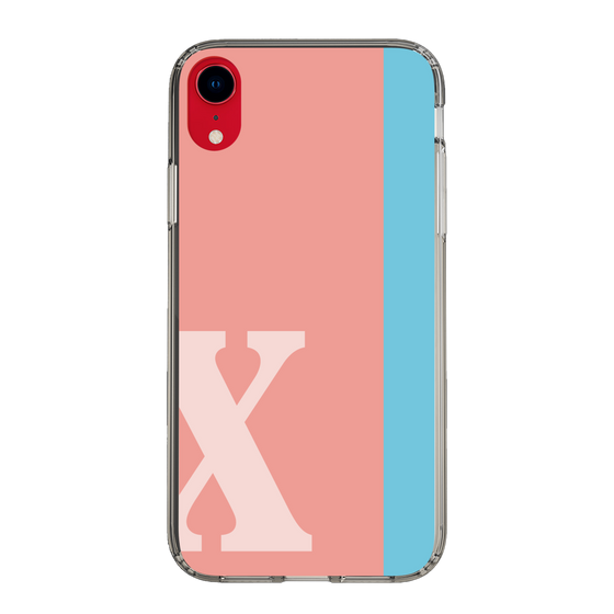 Slim Protection Case［ Original - initial color line - X pink ］