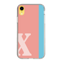 Slim Protection Case［ Original - initial color line - X pink ］