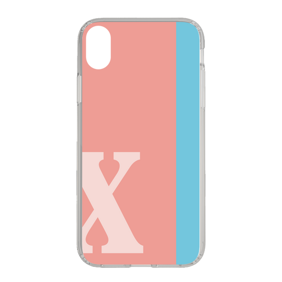 Slim Protection Case［ Original - initial color line - X pink ］