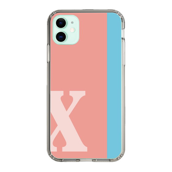 Slim Protection Case［ Original - initial color line - X pink ］