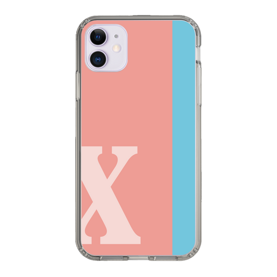 Slim Protection Case［ Original - initial color line - X pink ］