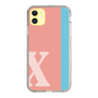 Slim Protection Case［ Original - initial color line - X pink ］