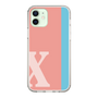Slim Protection Case［ Original - initial color line - X pink ］