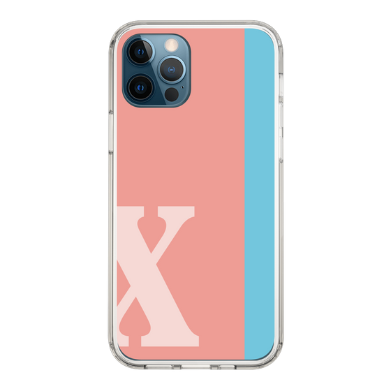 Slim Protection Case［ Original - initial color line - X pink ］
