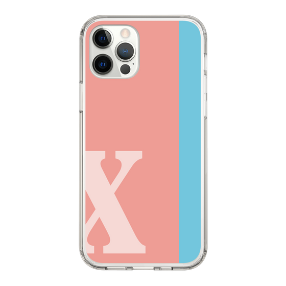 Slim Protection Case［ Original - initial color line - X pink ］