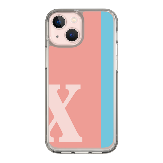 Slim Protection Case［ Original - initial color line - X pink ］