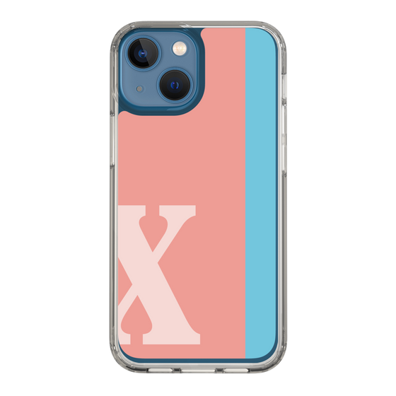 Slim Protection Case［ Original - initial color line - X pink ］