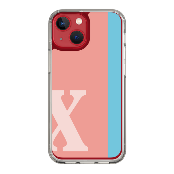 Slim Protection Case［ Original - initial color line - X pink ］