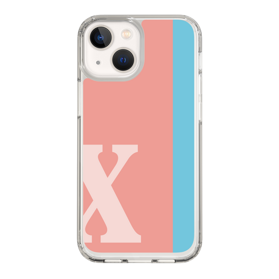 Slim Protection Case［ Original - initial color line - X pink ］