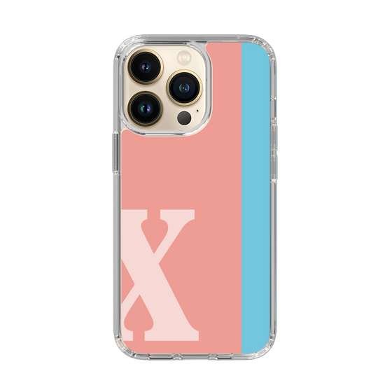 Slim Protection Case［ Original - initial color line - X pink ］