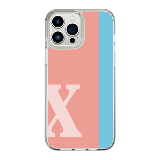 Slim Protection Case［ Original - initial color line - X pink ］