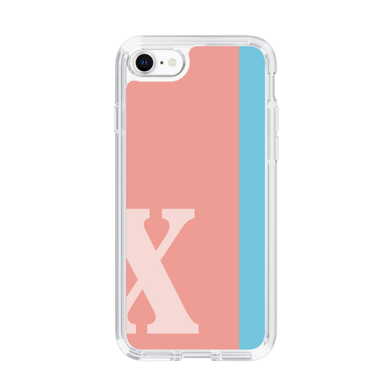 Slim Protection Case［ Original - initial color line - X pink ］