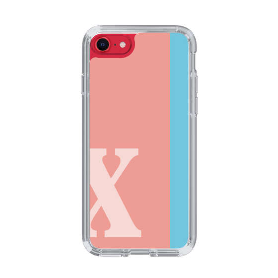 Slim Protection Case［ Original - initial color line - X pink ］