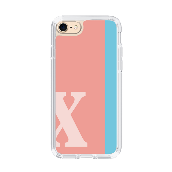 Slim Protection Case［ Original - initial color line - X pink ］