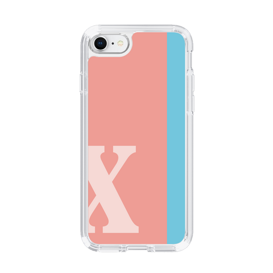 Slim Protection Case［ Original - initial color line - X pink ］