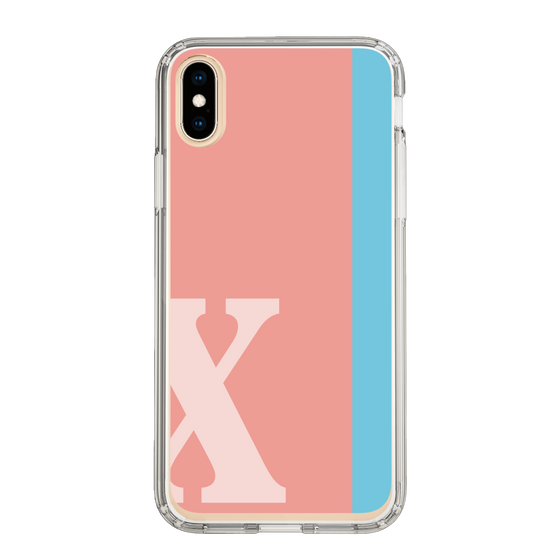 Slim Protection Case［ Original - initial color line - X pink ］