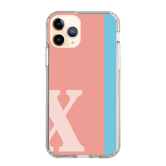 Slim Protection Case［ Original - initial color line - X pink ］