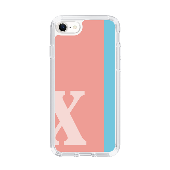 Slim Protection Case［ Original - initial color line - X pink ］