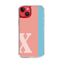 Slim Protection Case［ Original - initial color line - X pink ］