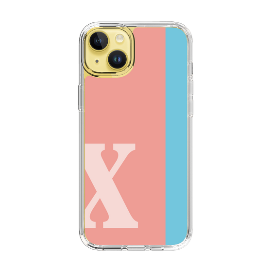 Slim Protection Case［ Original - initial color line - X pink ］