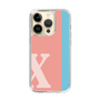 Slim Protection Case［ Original - initial color line - X pink ］