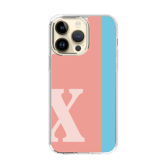 Slim Protection Case［ Original - initial color line - X pink ］