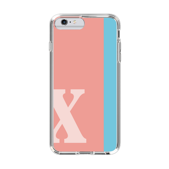 Slim Protection Case［ Original - initial color line - X pink ］