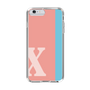 Slim Protection Case［ Original - initial color line - X pink ］