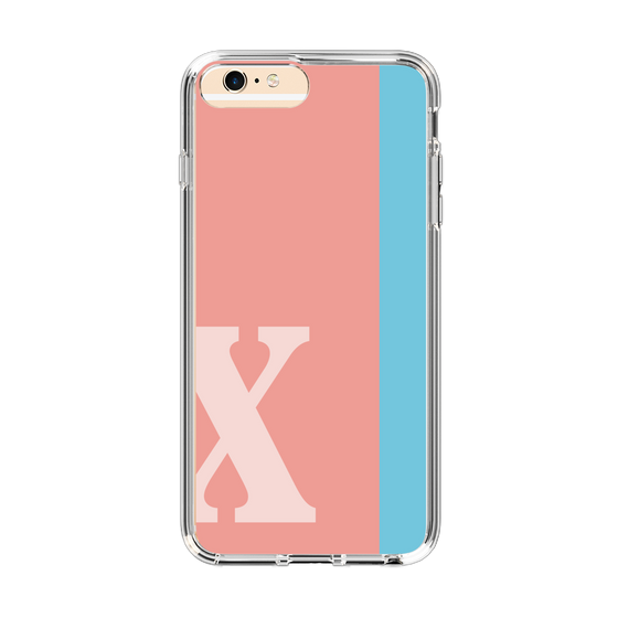 Slim Protection Case［ Original - initial color line - X pink ］