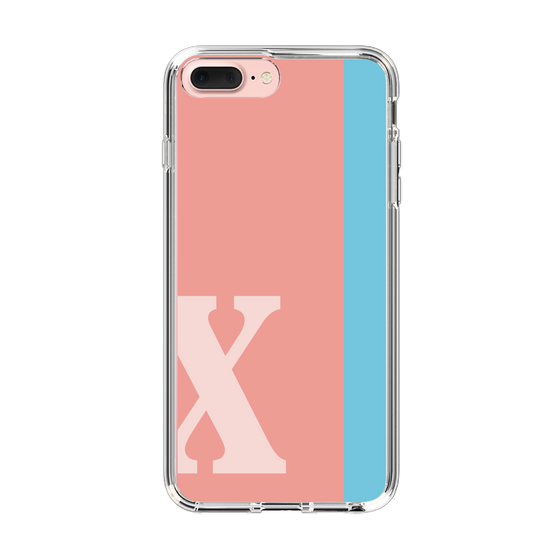 Slim Protection Case［ Original - initial color line - X pink ］