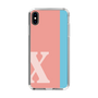 Slim Protection Case［ Original - initial color line - X pink ］