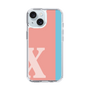 Slim Protection Case［ Original - initial color line - X pink ］