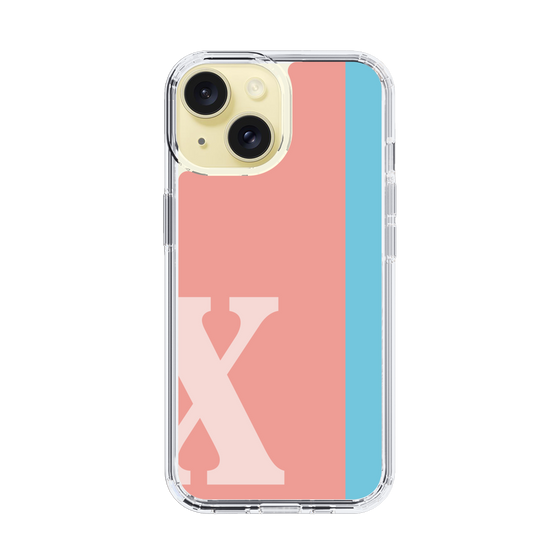Slim Protection Case［ Original - initial color line - X pink ］