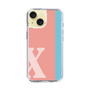 Slim Protection Case［ Original - initial color line - X pink ］