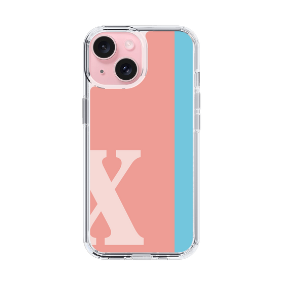 Slim Protection Case［ Original - initial color line - X pink ］