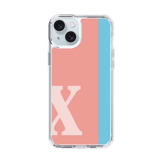 Slim Protection Case［ Original - initial color line - X pink ］
