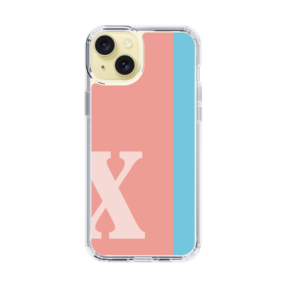Slim Protection Case［ Original - initial color line - X pink ］
