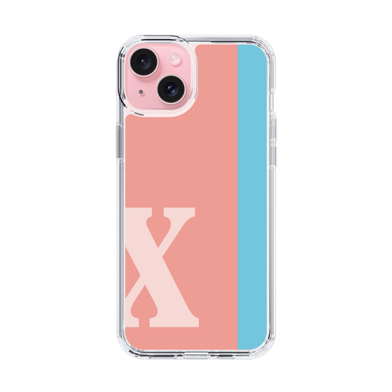 Slim Protection Case［ Original - initial color line - X pink ］