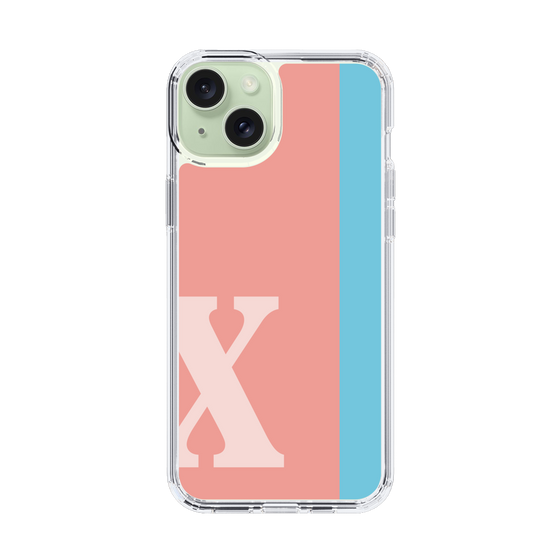 Slim Protection Case［ Original - initial color line - X pink ］