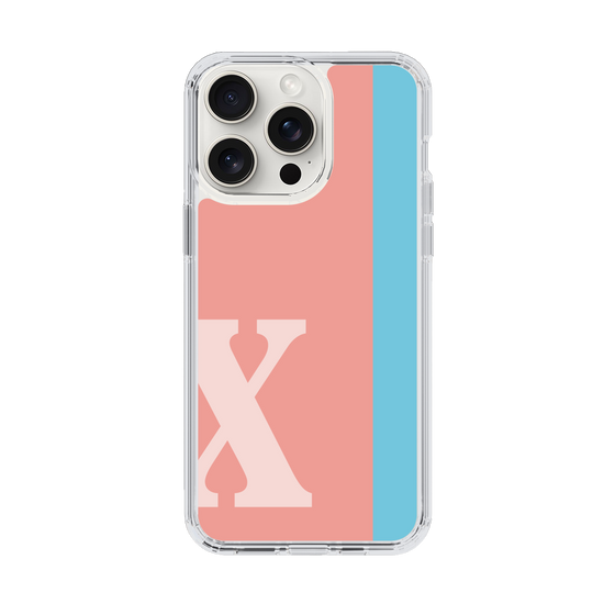 Slim Protection Case［ Original - initial color line - X pink ］
