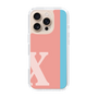 Slim Protection Case［ オリジナル - initial color line - X pink ］