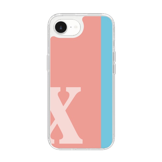 Slim Protection Case［ Original - initial color line - X pink ］