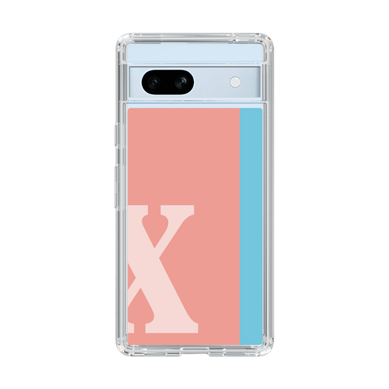 Slim Protection Case［ Original - initial color line - X pink ］