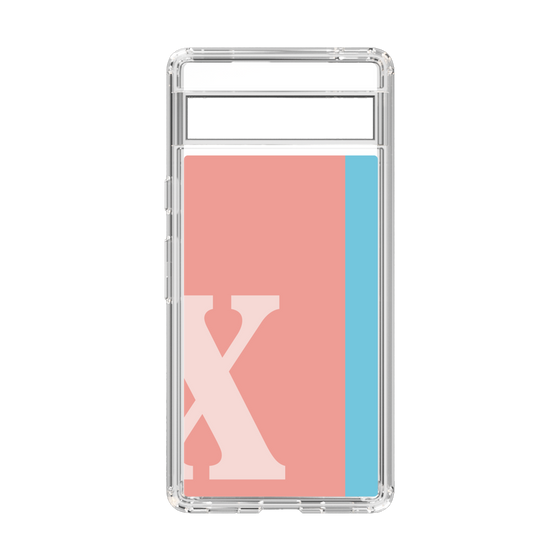 Slim Protection Case［ Original - initial color line - X pink ］