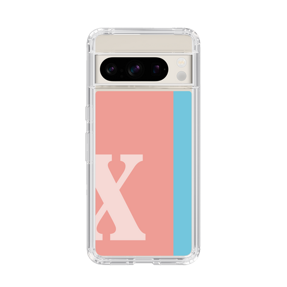 Slim Protection Case［ Original - initial color line - X pink ］