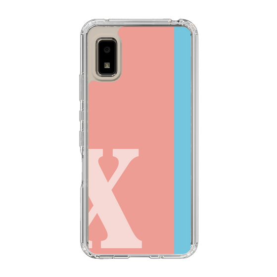Slim Protection Case［ Original - initial color line - X pink ］