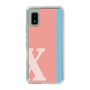 Slim Protection Case［ Original - initial color line - X pink ］