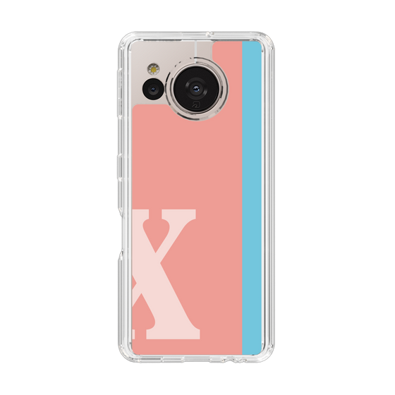 Slim Protection Case［ Original - initial color line - X pink ］